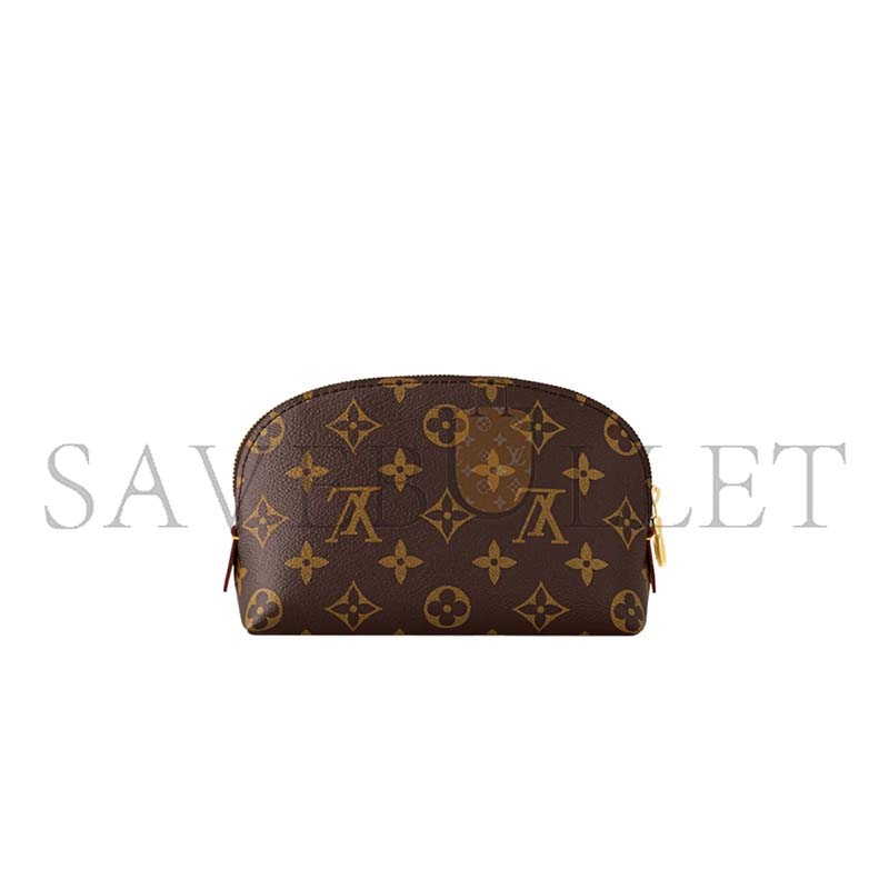 l0vis Vvtt0n murakami x takashi murakami cherry cosmetic pouch brown monogram gold hardware m13766 (17*12*6cm)